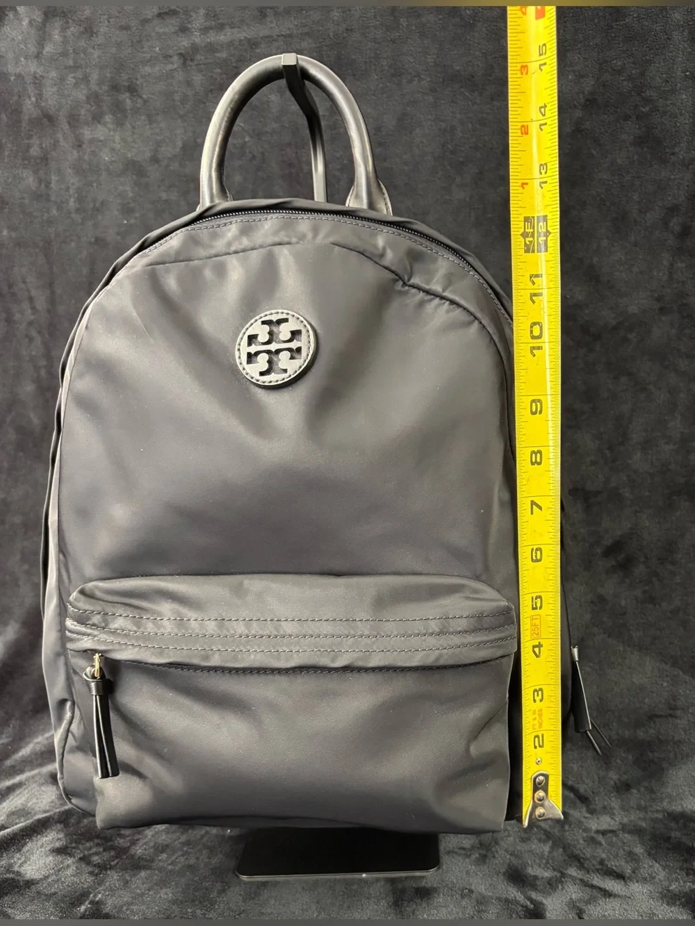 Tory Burch Backpack Black Nylon